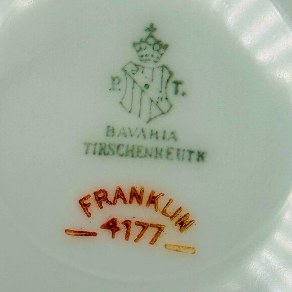 Broken China Dainty Rose Cabochons Bracelet From a Bavaria Tirschenreuth Plate - Picture 8 of 8